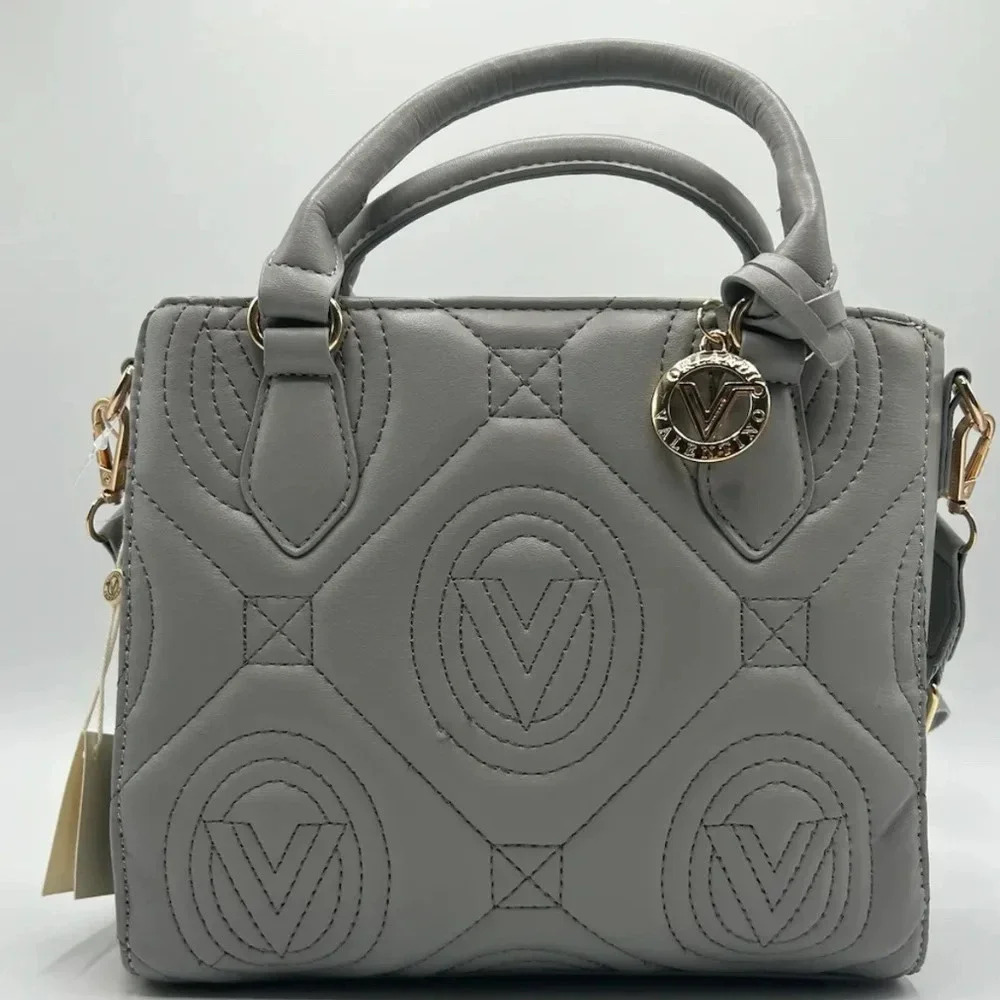 Valentino Orlandi Quilted Tote Bag